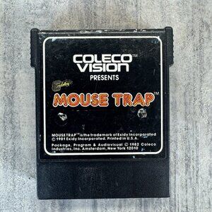 ColecoVision Mouse Trap Mousetrap Video Game Cartridge Adam Coleco *TESTED*